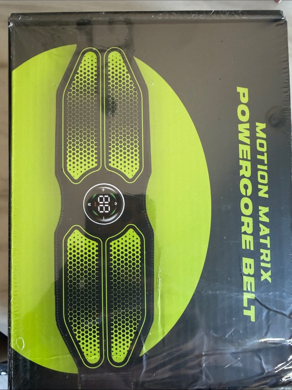 Motion Matrix PowerCore Belt - Neon Green/Black